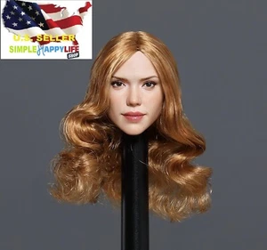 1/6 female Head sculpt Jessica Alba for 12" figure hot toys Phicen H005 D ❶USA❶ - Picture 1 of 2