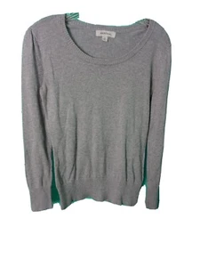 Merona Juniors Size Medium Gray Long Sleeves Sweater - Picture 1 of 4