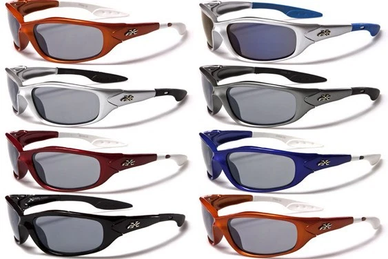 Nuevas gafas de sol deportivas X-Loop 100 % UV béisbol softbol pesca para niños 4-10 KD20 Foto 1 de 1