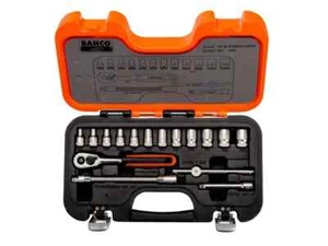 Bahco S160 1/4" Drive 16 Piezas Mini Trinquete Hexagonal Barra de Extensión Juego de Enchufes 4-13mm - Imagen 1 de 2