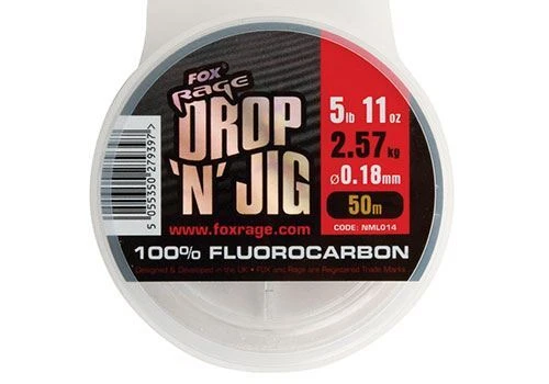 Fox Rage Drop & Jig Fluorocarbon Line / Fishing - Image 1 of 1