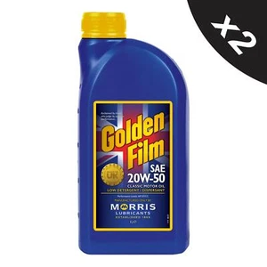 2x1L MORRIS 20W50 Mineral Classic Motor Engine Oil API CC/SF MIL-L-2104B - Picture 1 of 7