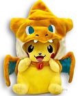 Pokémon Plush Soft Toy ? Pikachu With Mega Charizard Y Cosplay Hoodie