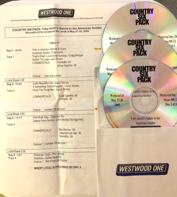 5/27/05 TOBY KEITH'S 3 HR SALUTE TO THE AMERICAN SOLDIER MEMORIAL DAY SPECIAL - Image 1 of 3