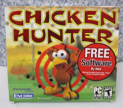Video Game PC Chicken Hunter Original 2004 NEW SEALED Jewel - Image 1 of 3