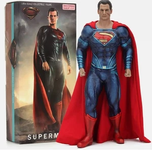 Figura de acción Superman Clark 1/6 juguetes Liga de la Justicia PVC estatua modelo regalo en caja - Imagen 1 de 8