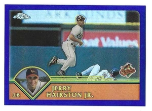 2003 Topps Chrome Blue Refractor #148 Jerry Hairston Jr Baltimore Orioles ##/699 - Picture 1 of 1