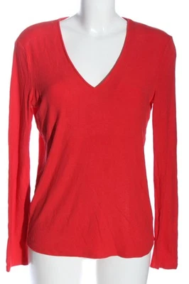MANGO BASICS Manga larga Mujeres Camisa Talla EU 40 rojo look casual - Imagen 1 de 4