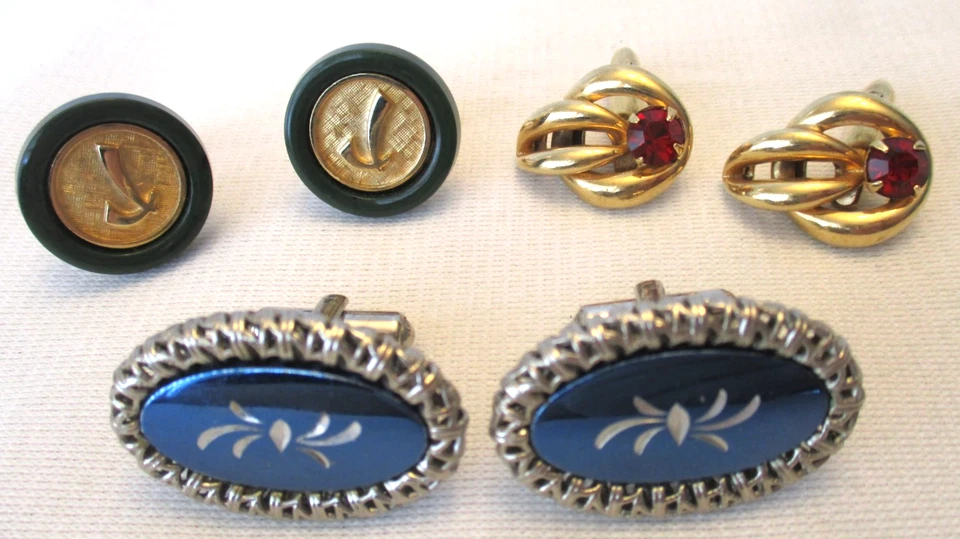 LOTE 3 GEMELOS CALIDAD PR -- 1 con anillo verde a su alrededor es SWANK Foto 1 de 4