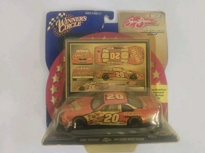 2000 Winners Circle Tony Stewart #20 Sam Bass Collection Home Depot Die Cast Car - Image 1 of 3