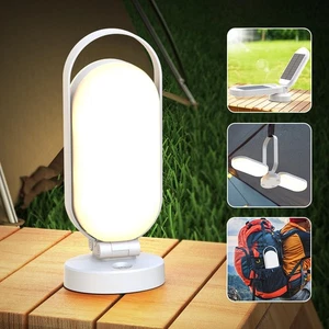 Rechargeable Camping Light, 5000mAh Battery Solar Camping Lantern, - Picture 1 of 5