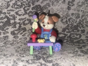 Hallmark Keepsake Puppy Workbench Ornament 2006 Childs Second Christmas 2 Year - Picture 1 of 3