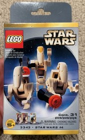 LEGO Star Wars: Star Wars #4-Battle Droid Commander and 2 Battle Droids (3343)