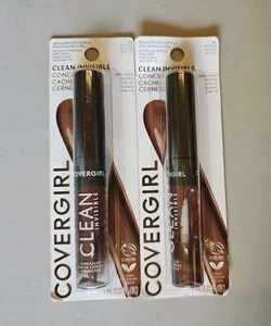 Covergirl Lot Of 2 Clean Invisible Concealer, 185 Bronze - Picture 1 of 1