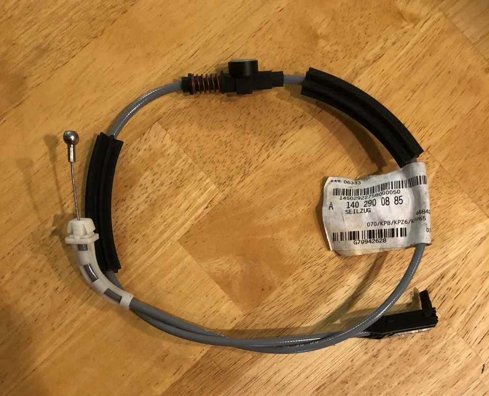 梅赛德斯-奔驰全新转向锁加速器电缆 140 290 08 85 — 第 1/1 张图片