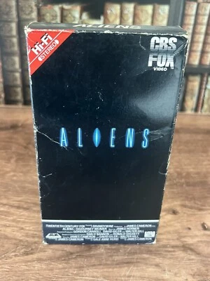ALIENS (1986) VHS CBS FOX VIDEO Red Label Sigourney Weaver Xenomorph VHS HORROR  - Image 1 of 4