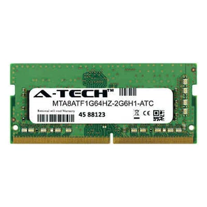 8GB DDR4 PC4-21300 SODIMM (Micron MTA8ATF1G64HZ-2G6H1 Equivalent) Memory RAM - Picture 1 of 2