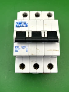 Proteus Geyer 31010/3 C10 10A 3 Phase MCB - Picture 1 of 4
