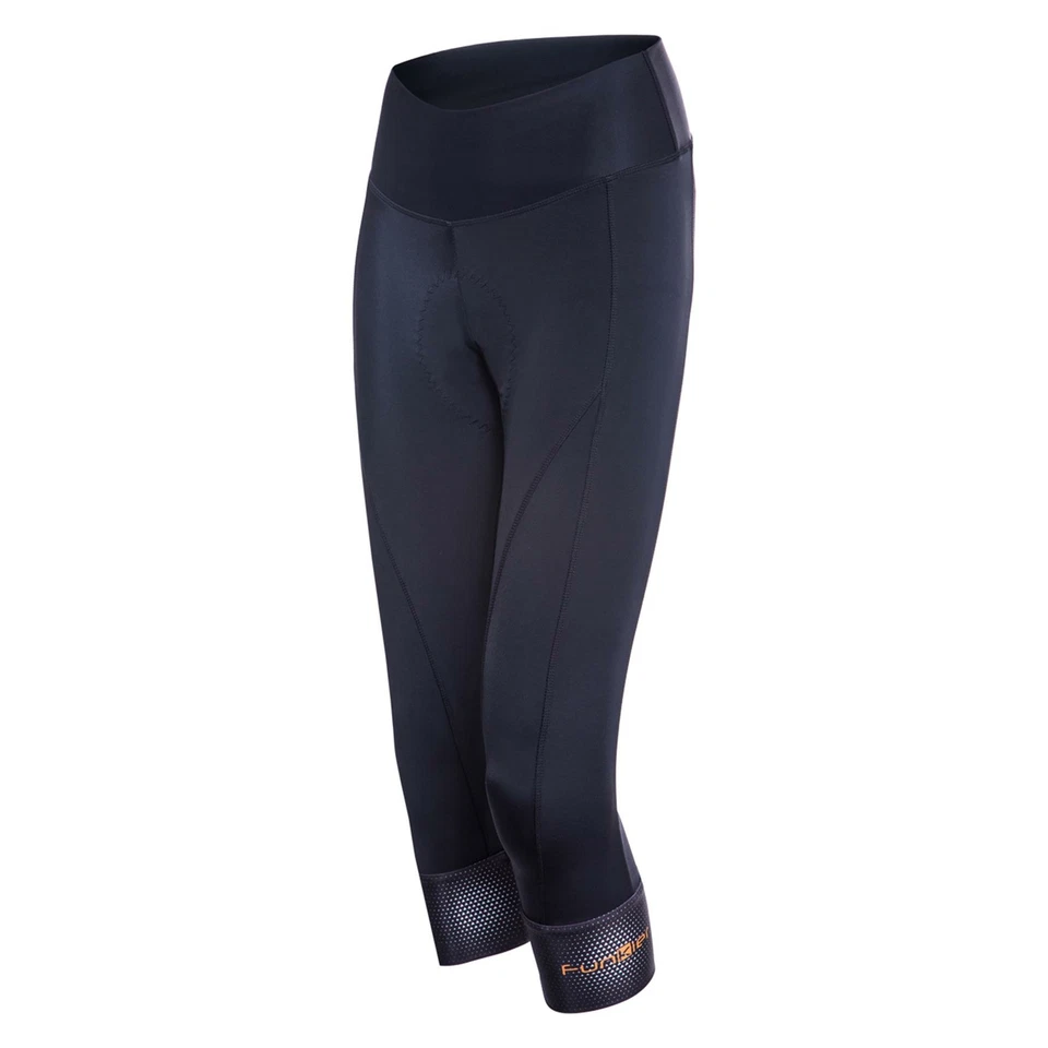 Ladies Cycling 3/4 Tights Funkier India Pro Black Small