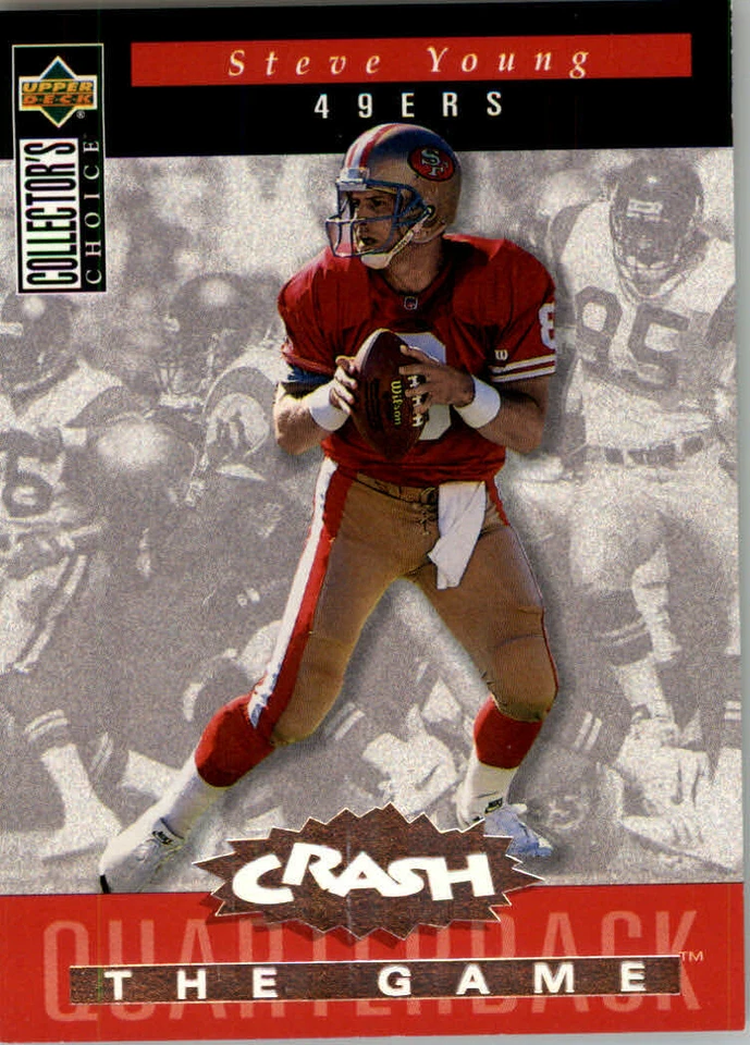 1994 Collector's Choice Football "Crash the Game Silver Redemption" Cards - Image 1 of 1