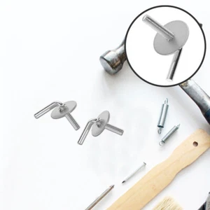 2 Pcs Electric Fan Base Screws Door Covers Decorative Deadbolt Plate - Afbeelding 1 van 12