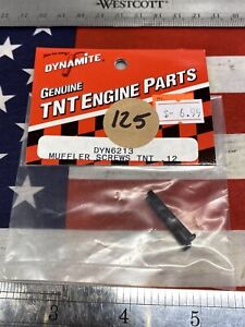 DYNAMITE DYN6213 Muffler Screws {TNT ENGINE PARTS} NewInPack USA Shipped