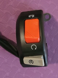 12V Motorcycle 7/8" Handlebar Headlight Fog Light Horn ON OFF Start Kill Switch - Picture 1 of 10