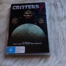 CRITTERS 4 Movie 1992 Vintage Gremlin Movie Vintage Horror Movie 90s Horror DVD