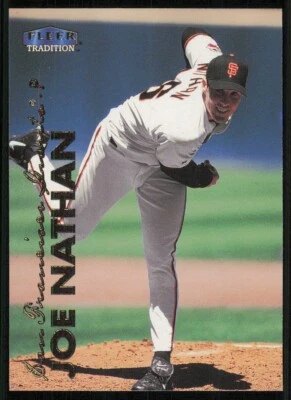 1999 Fleer Tradition Update #U101 Joe Nathan RC - Image 1 of 2