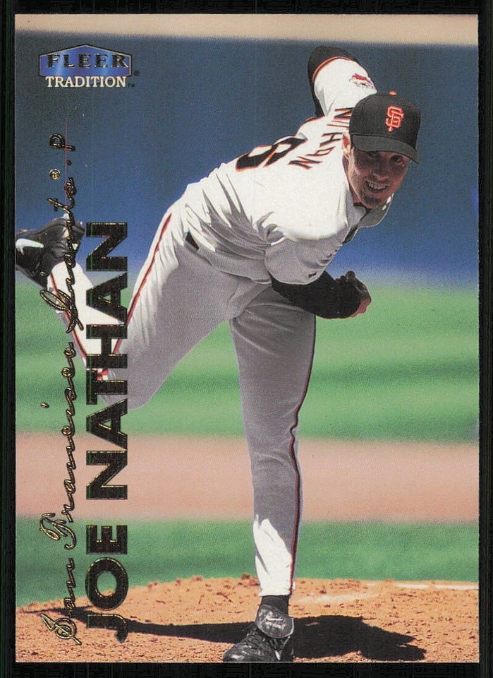 1999 Fleer Tradition Update #U101 Joe Nathan RC - Image 1 of 2