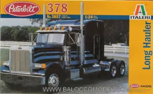 Modellino camion modellismo kit di montaggio truck Italeri PETERBILT 378 LONG... - Foto 1 di 1