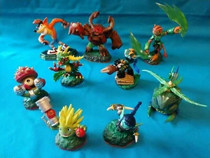 Lot of 9 Skylanders ~ LIFE ~ Tuff Luck, Barkley, Crash, Elf, Food Fight +4 more - Picture 1 of 1