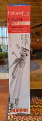 Brand New PICTURESPLUS by SUNPAK 6060XL Digital Medium Duty Tripod - Image 1 of 3