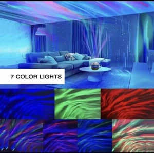 Projector Galaxy Starry Sky Night Light Party LED Lamp Remote Aurora - Picture 1 of 10