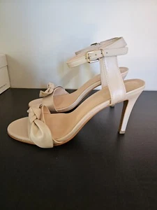 Jo Mercer 8 Sweetie Blush Pearl Blush Leather Heels- WORN ONCE - Picture 1 of 7