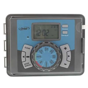Orbit Controller 6 Station Easy Set Indoor or Outdoor Programmable Logic Timer - Picture 1 of 9