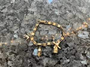 Vintage Dutch Charm Silver Toned 6 Inch Bracelet  - Picture 1 of 1