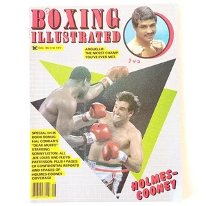 Boxing Illustrated August 1982 Holmes Vs Cooney Cover | Vintage Magazine - Picture 1 of 12