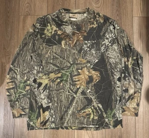 Vintage Camo Mossy Oak Long Sleeve Tshirt made in USA no flaws - Picture 1 of 5