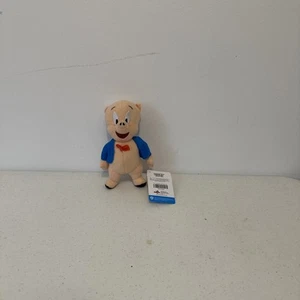 New Looney Tunes Porky Pig Plush 8” Toy Factory 2024 Rare - Picture 1 of 4