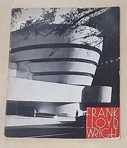 Guggenheim Museum, ARCHITECT FRANK LLOYD WRIGHT Exhibition, 1st Edition, 1960 - Imagen 1 de 6