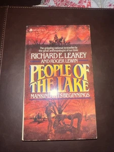 Menschen des Sees: Die Menschheit und ihre Anfänge Richard E. Leakey 1. Avon-Druck - Bild 1 von 9