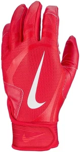 Nike Alpha Huarache Edge Batting Gloves Red Youth - Picture 1 of 2