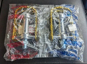 Yellow Gold NOS Og 1980s MKS BM-7 BMX Pedals  9/16" Hutch GJS SE GT KKT JMC - Picture 1 of 15