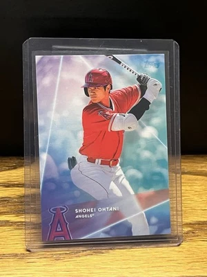 2020 Topps x Steve Aoki Shohei Ohtani #84 Rainbow Foil Los Angeles Angels - Image 1 of 3