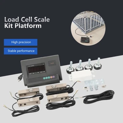 11000LB Load Cell Scale Kit Platform  Livestock Chute Cattle Floor Truck Scale - Image 1 of 4