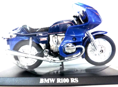 Vintage BMW R100 RS Die-Cast Motorcycle 1:18 Scale Stand Brand New Italy Book - Image 1 of 4