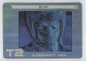 2003 Artbox Terminator 2: Judgement Day FilmCardz Ultra-Rare Metal Get Out a8x - Picture 1 of 3