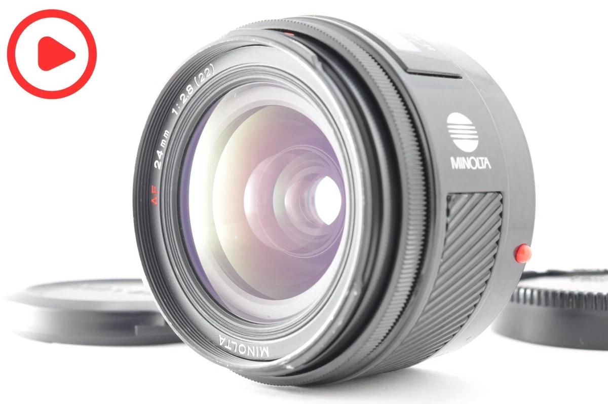 Minolta A-mount 24mm Focal Camera Lenses for sale | eBay