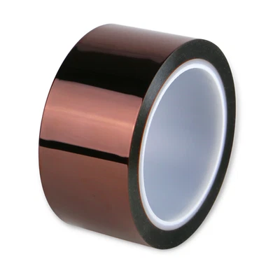 JVCC Kapton Polyimide Film Tape [2 mil] (EGPF-02): 2 in. x 36 yds. (Amber / Tran
